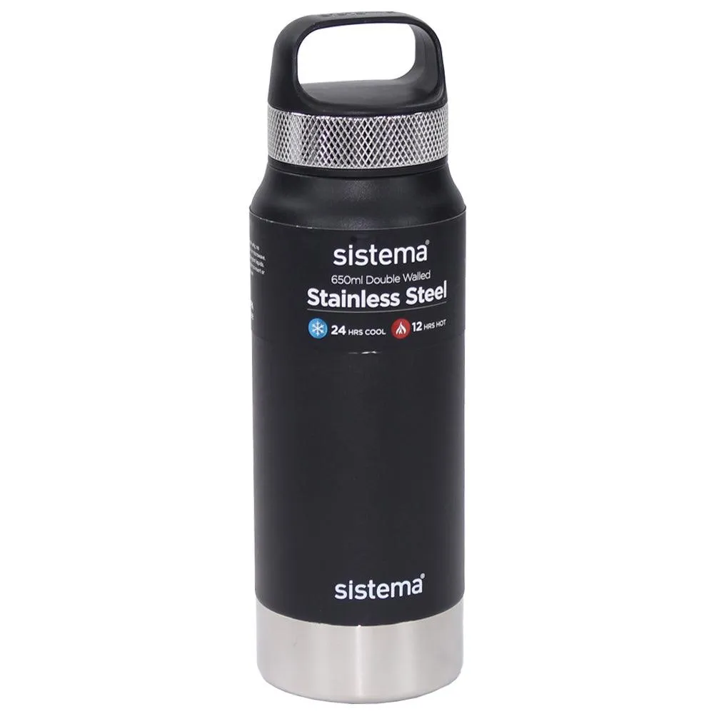 Sistema 650 ml Stainless Steel Bottle