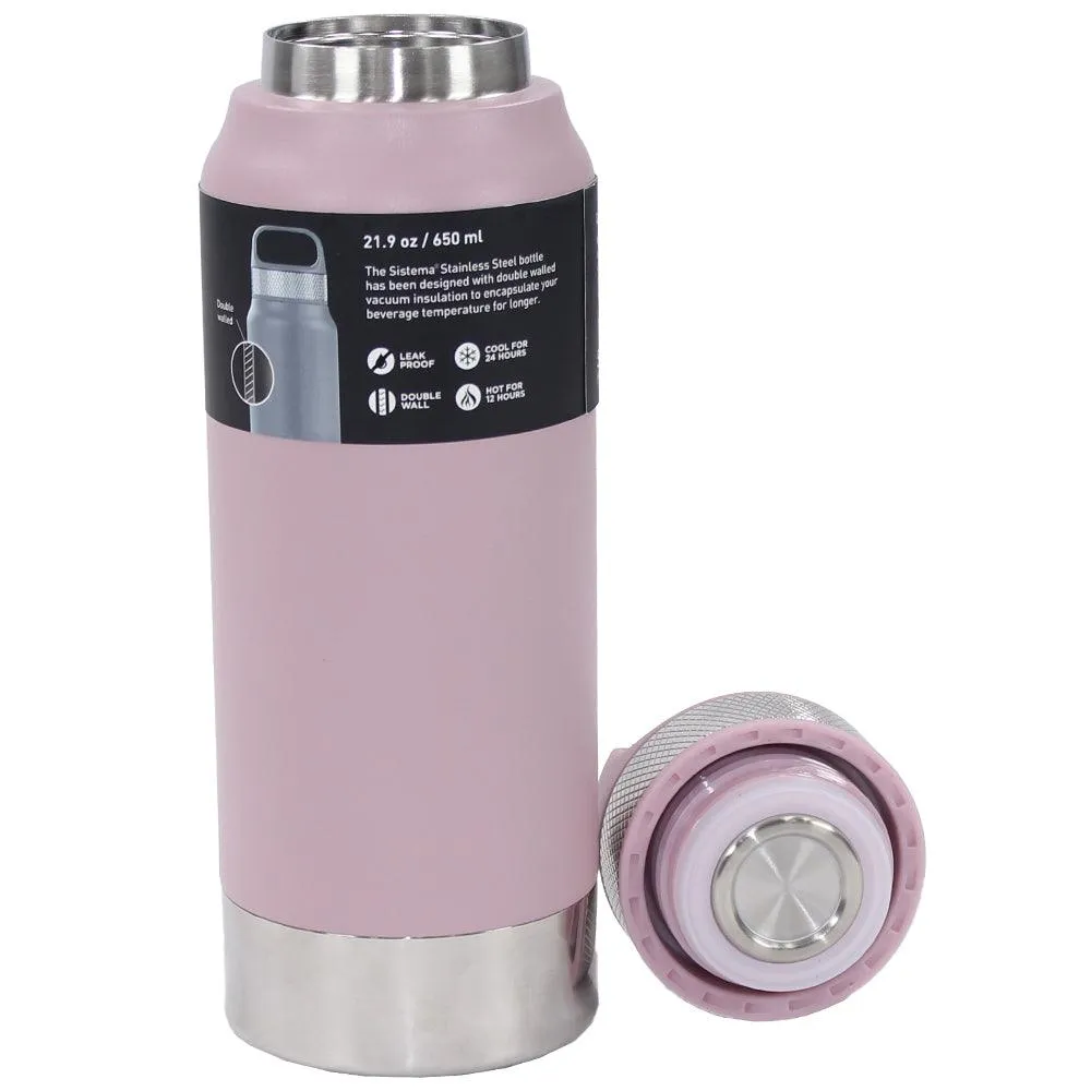 Sistema 650 ml Stainless Steel Bottle