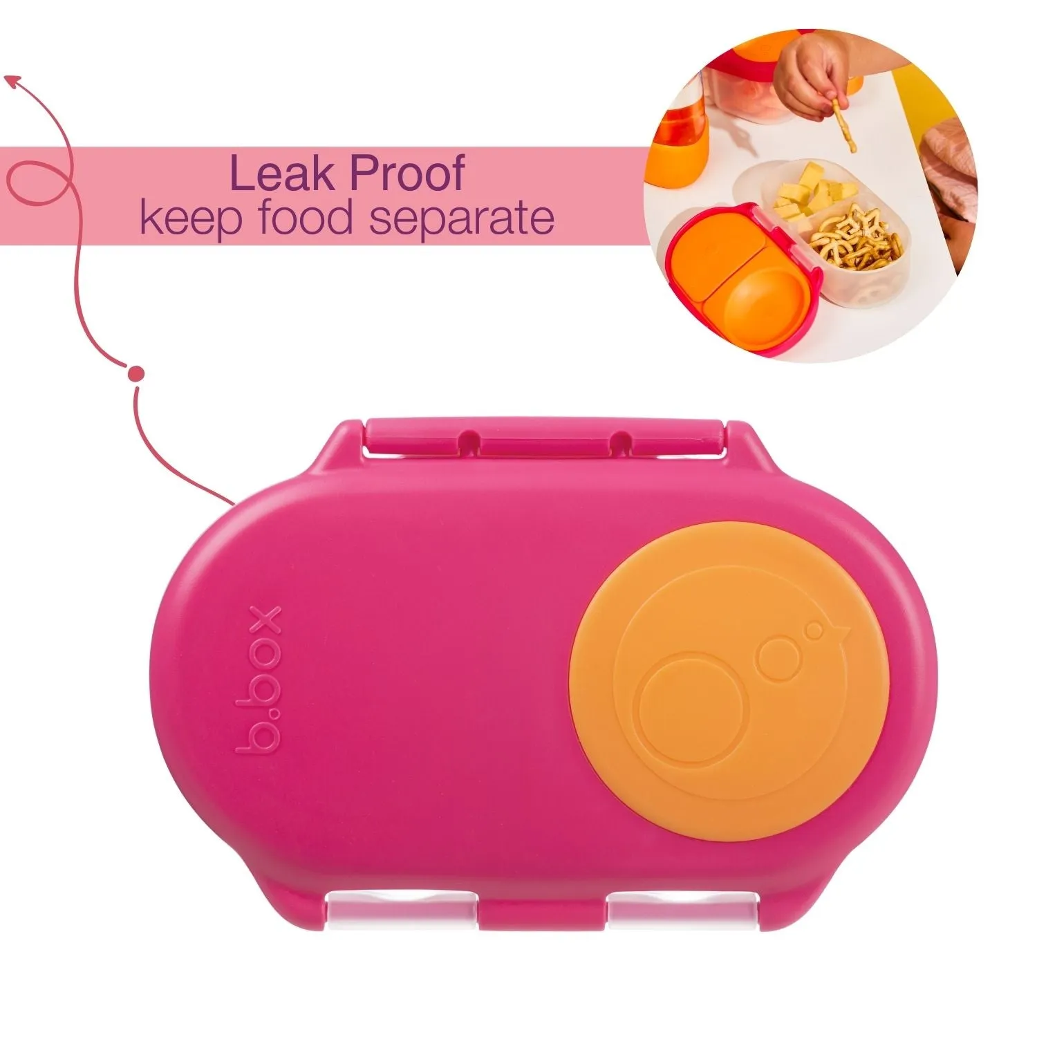 Snack Box Strawberry Shake Pink