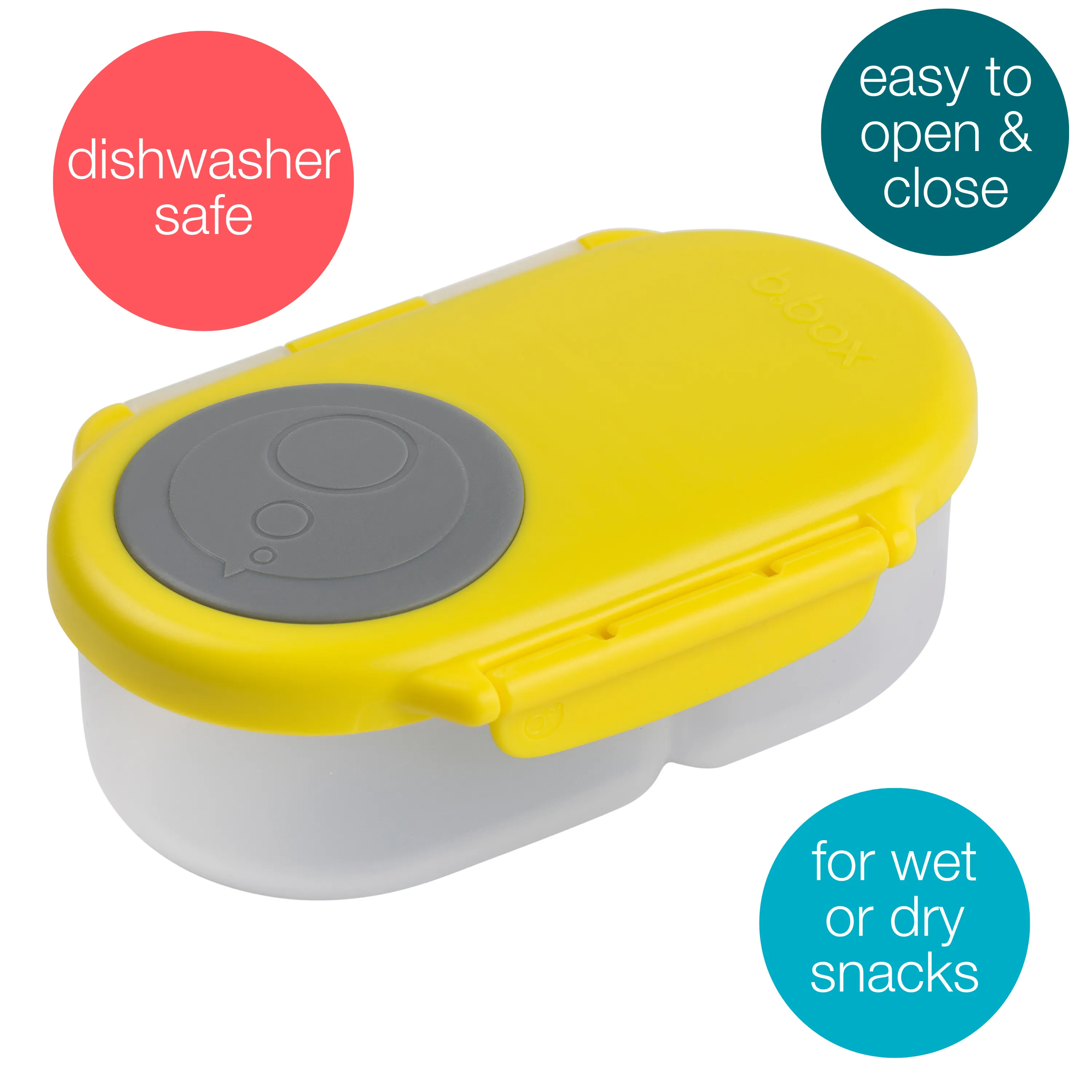 Snackbox Lemon Sherbet Yellow