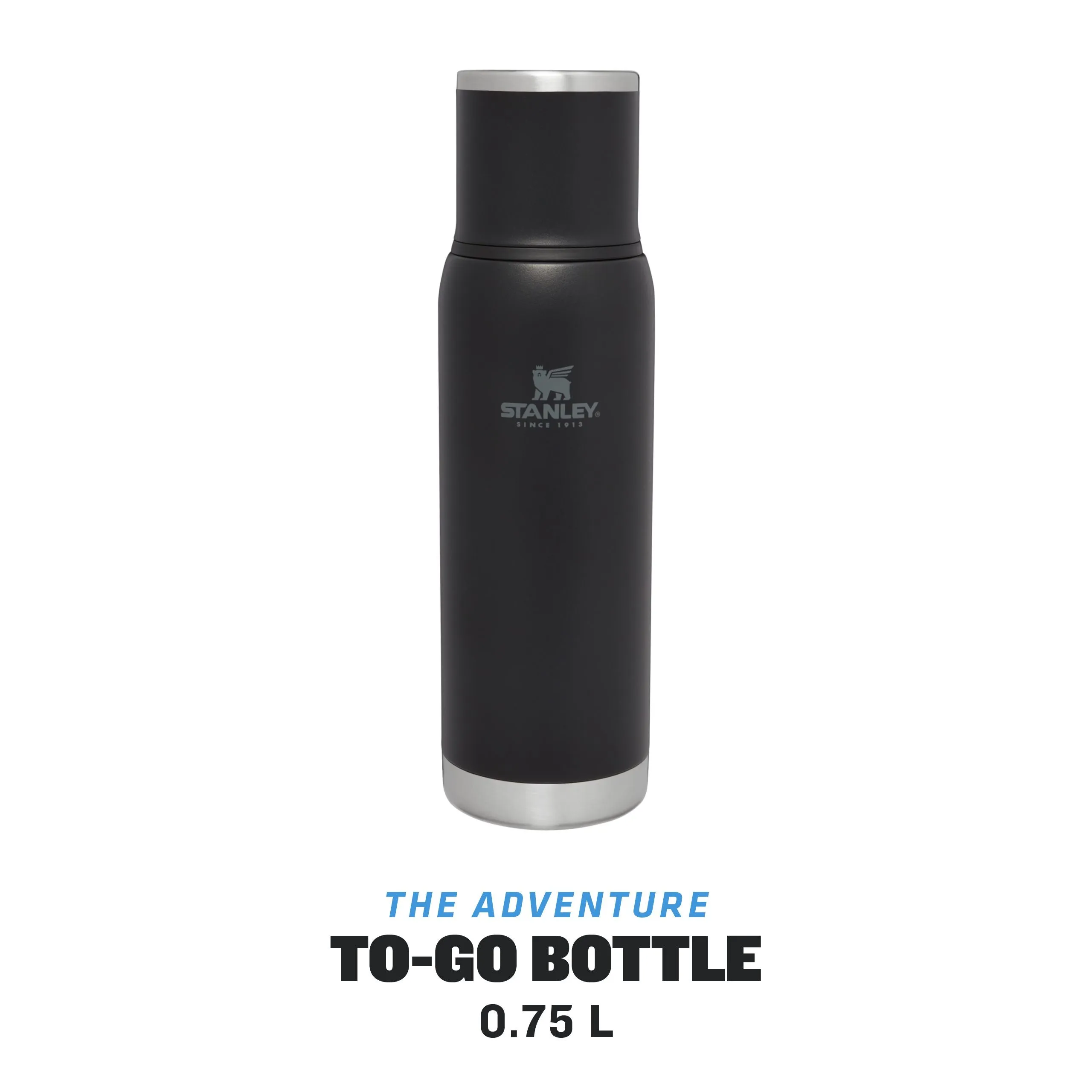 Stanley Flask Adventure To Go Bottle 0.75L Black