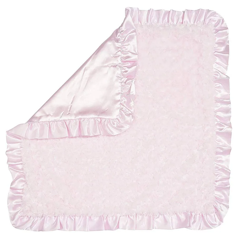 Swirly Snuggle Blanket - Pink