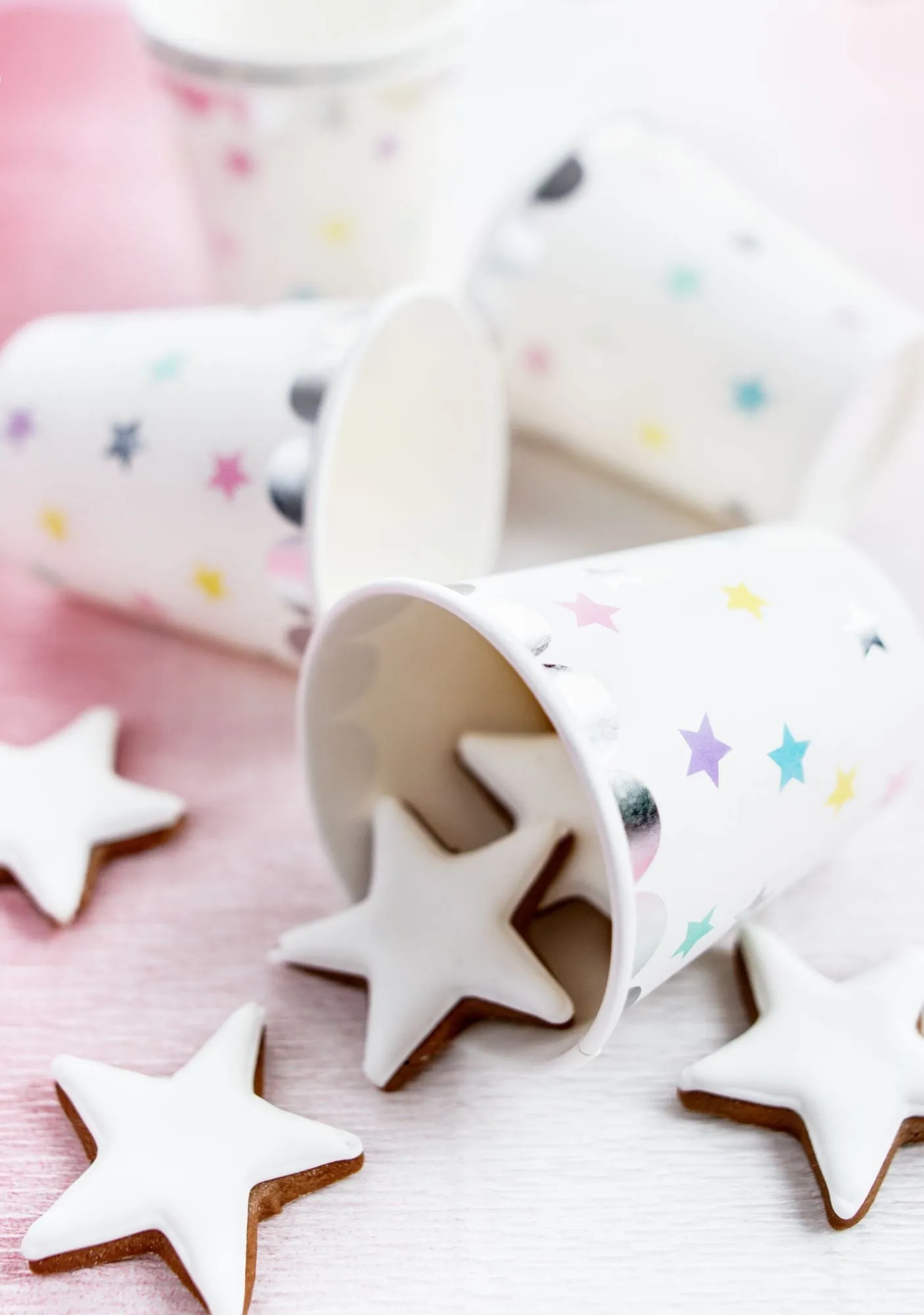 Unicorn Stars Cups 6 Pack