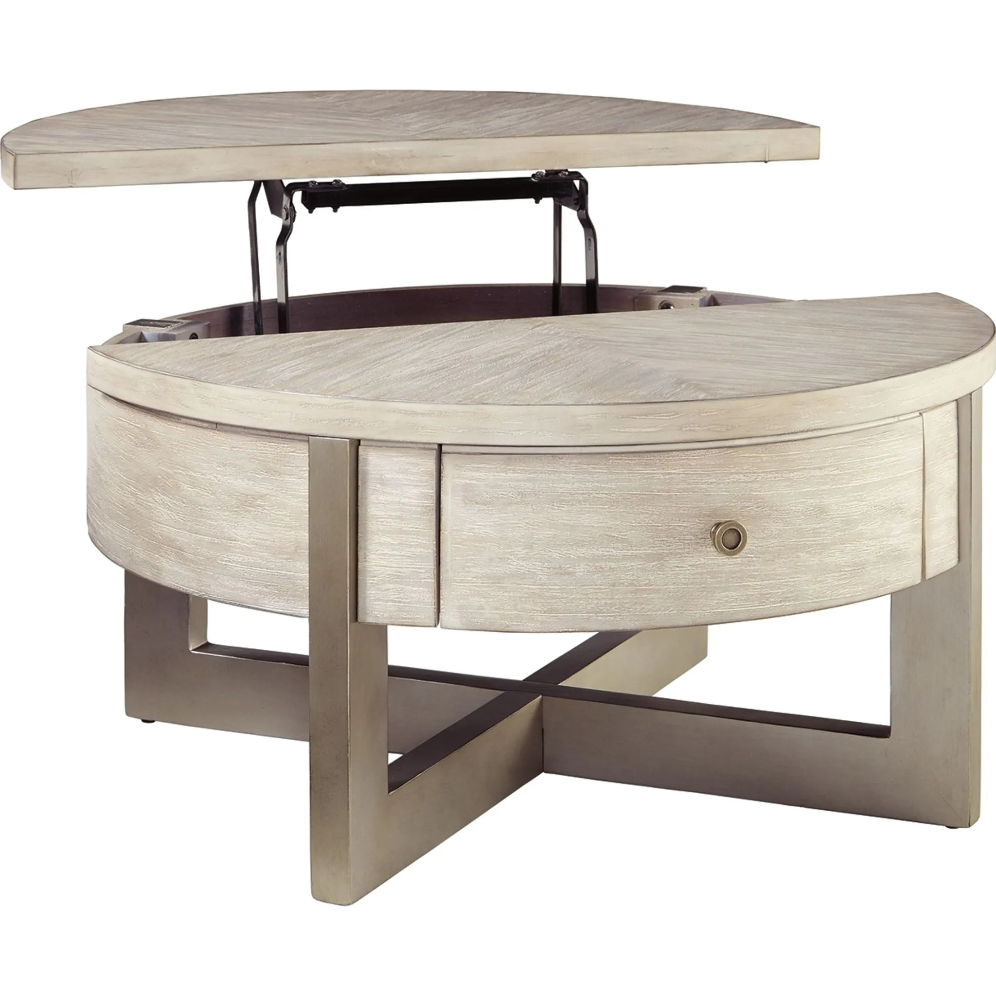 Vreeland Coffee Table - Whitewash