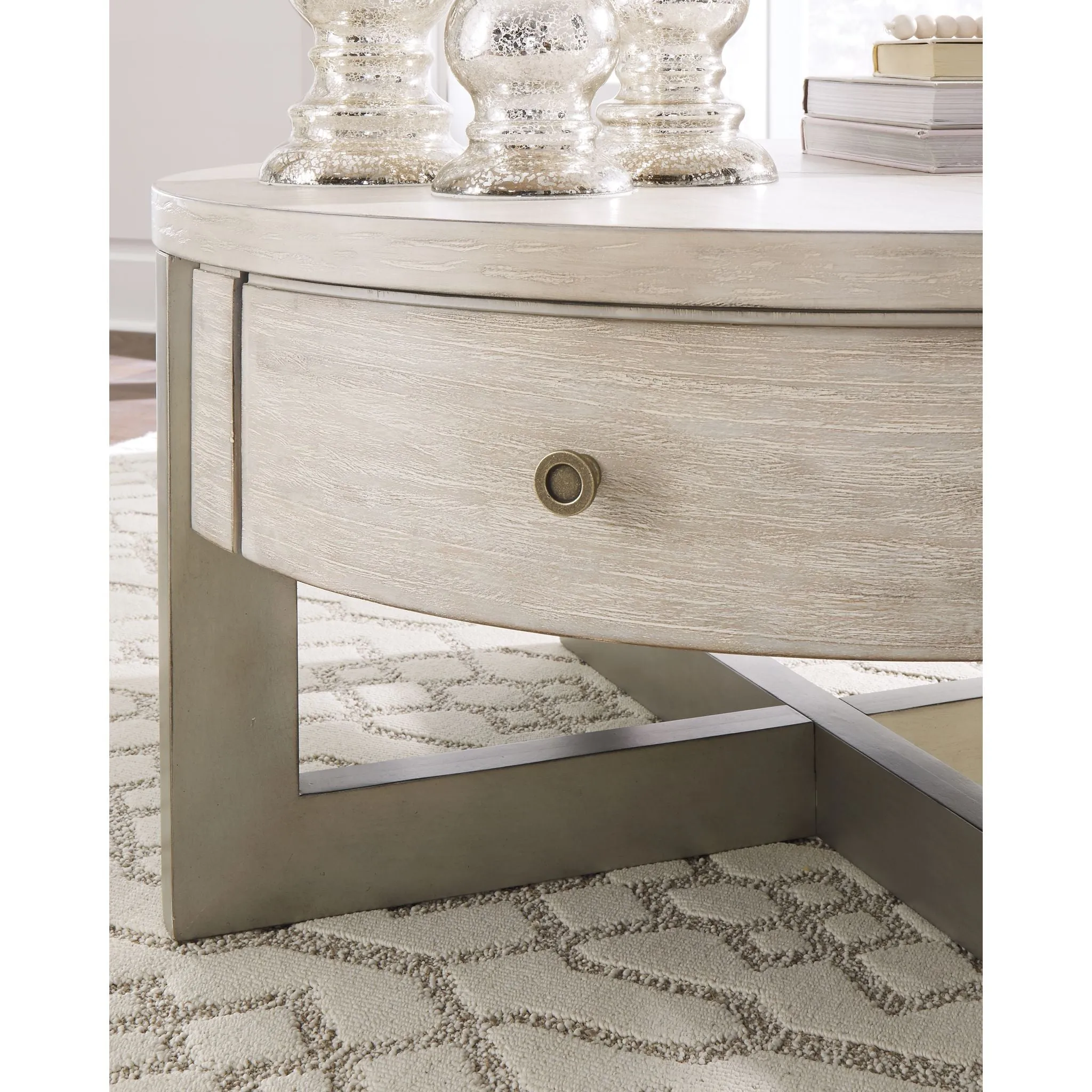 Vreeland Coffee Table - Whitewash