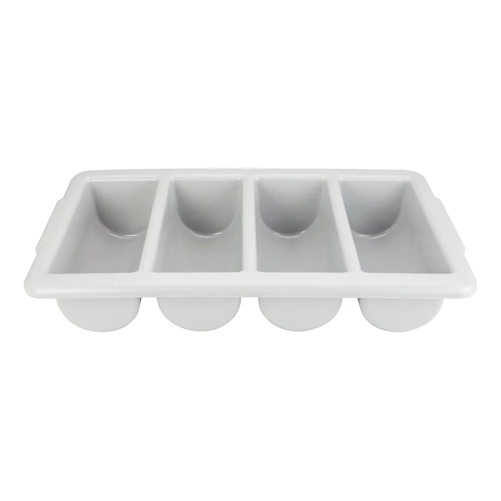 Winco PL-4B Cutlery Bin, 4 Compartment, PP