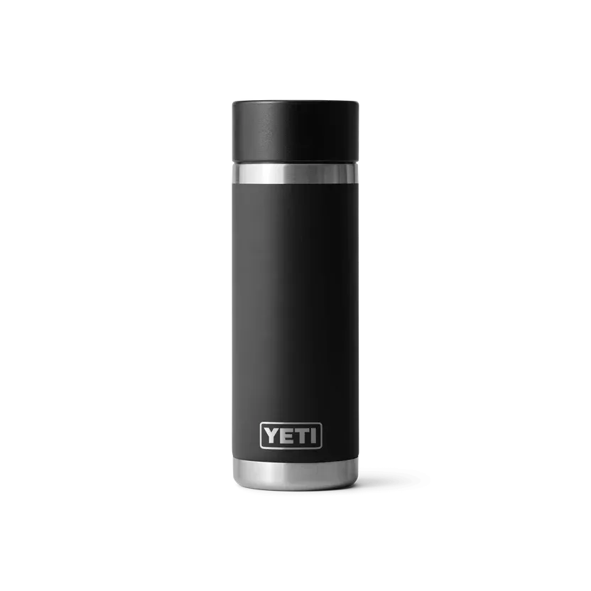 YETI Rambler 18 OZ (532ml) Bottle With Hotshot Cap - Black