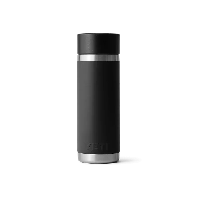YETI Rambler 18 OZ (532ml) Bottle With Hotshot Cap - Black