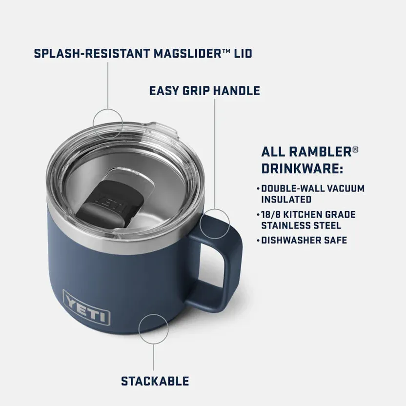 YETI Rambler Stackable Mug 14 oz (414ml)