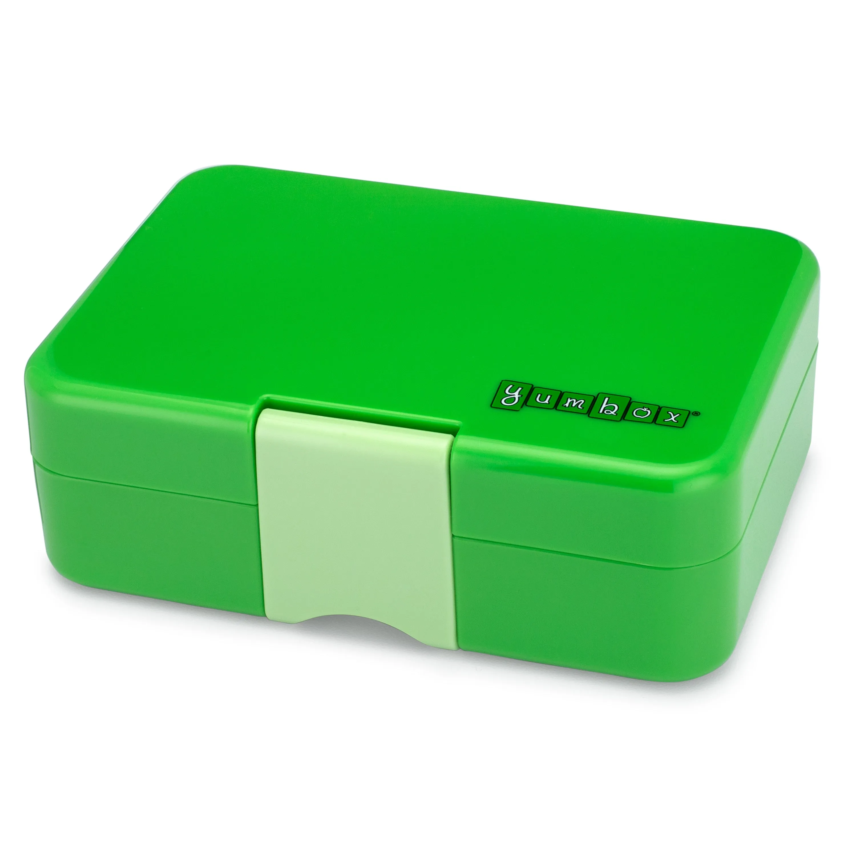 Yumbox Mini Snack Cilantro Green 3 Compartment Lunch Box
