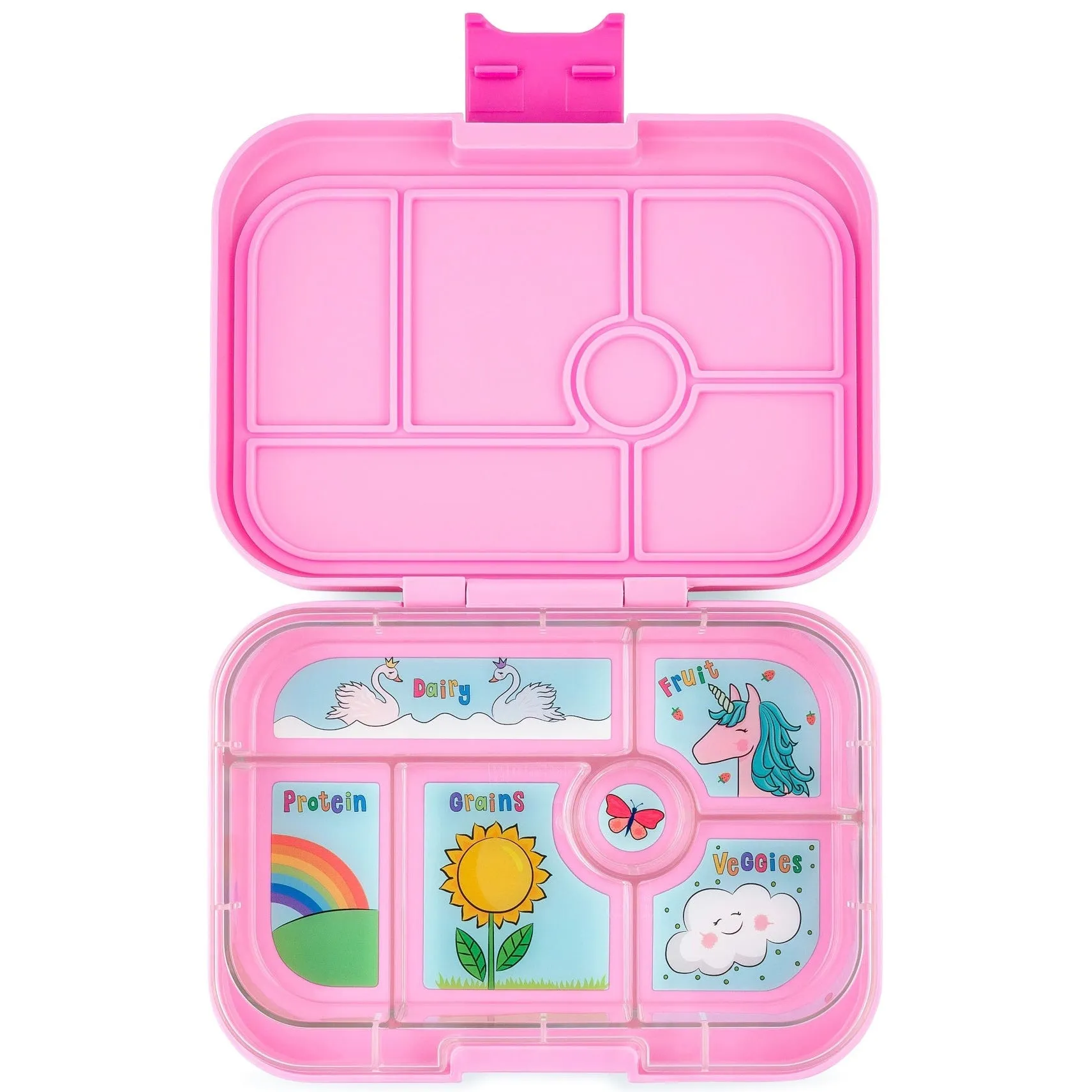 Yumbox Original 6-Compartment Lunch Box - Power Pink Unicorn
