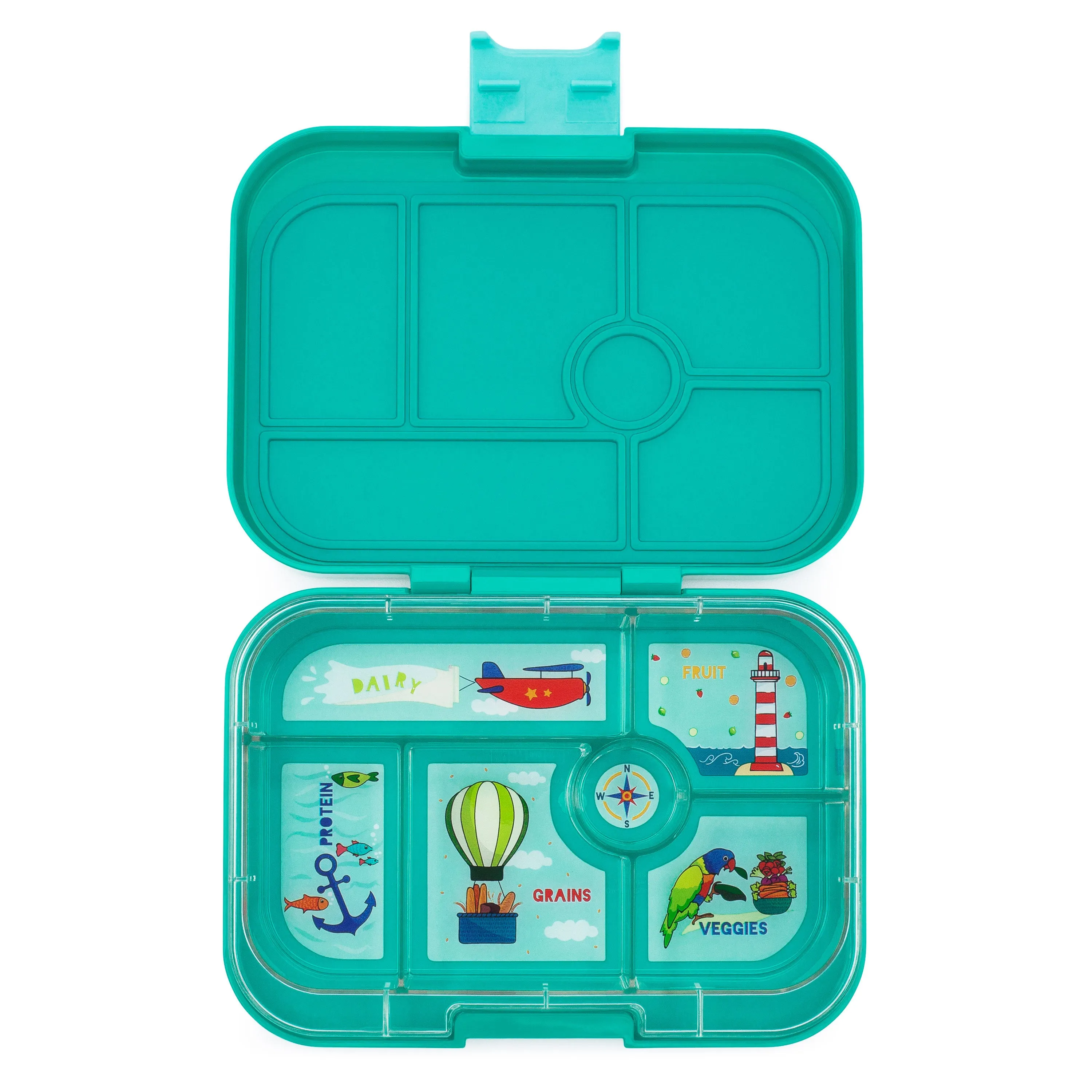 Yumbox Original Kashmir Blue 6 Compartment Lunch Box