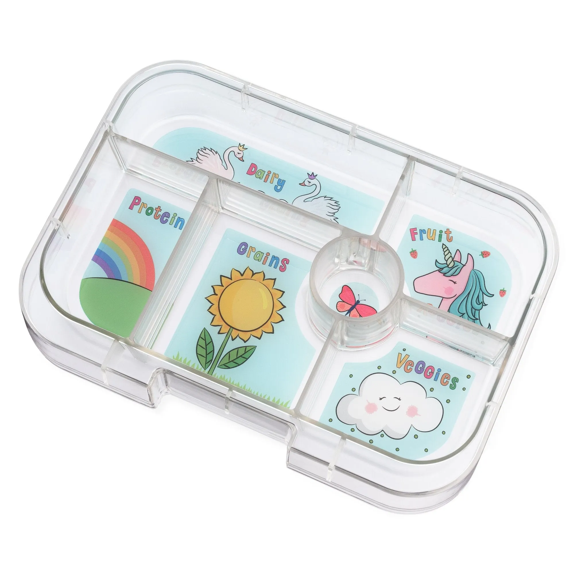 Yumbox Original Misty Aqua 6 Compartment Lunch Box