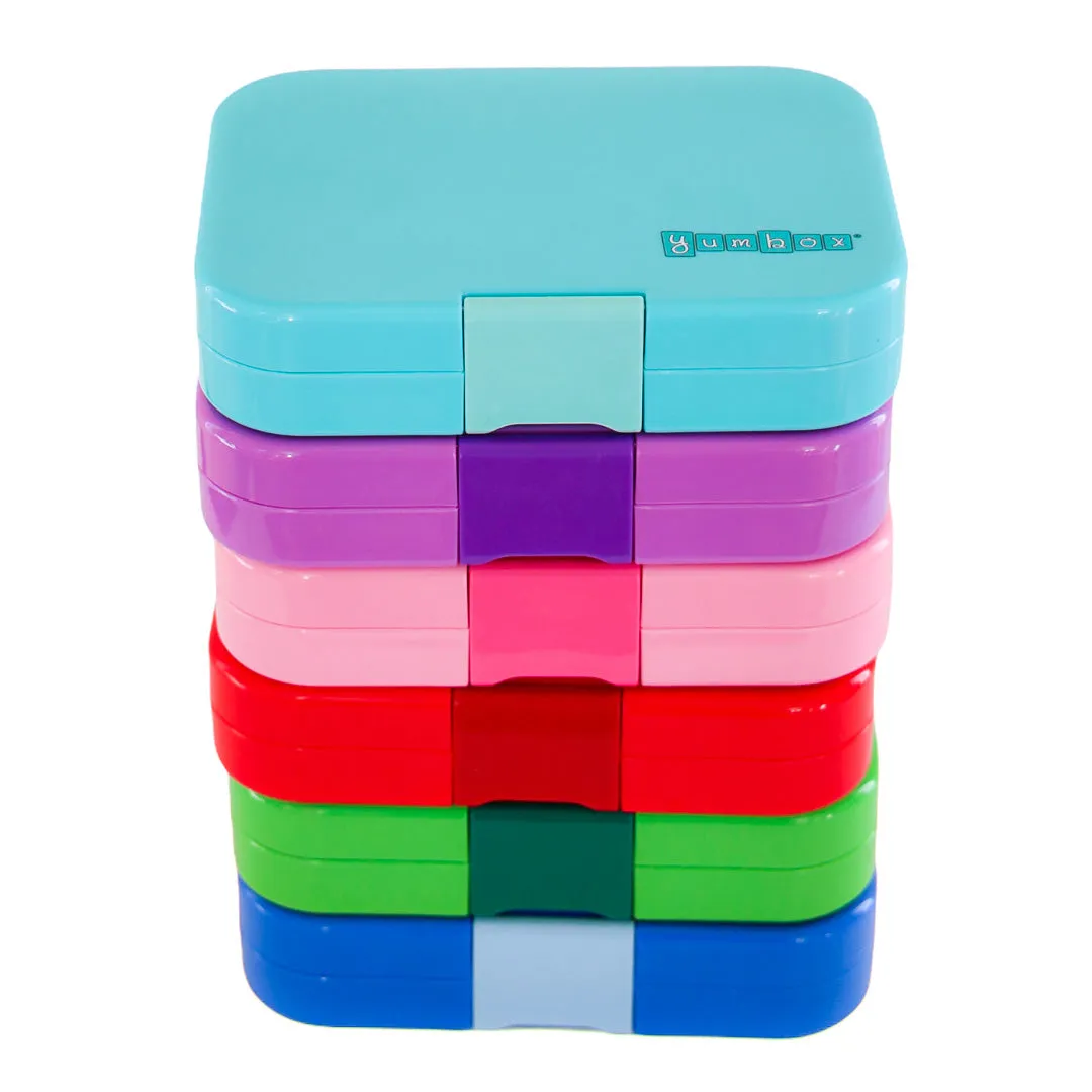 Yumbox Panino 4-Compartment Lunch Box - Power Pink Rainbow