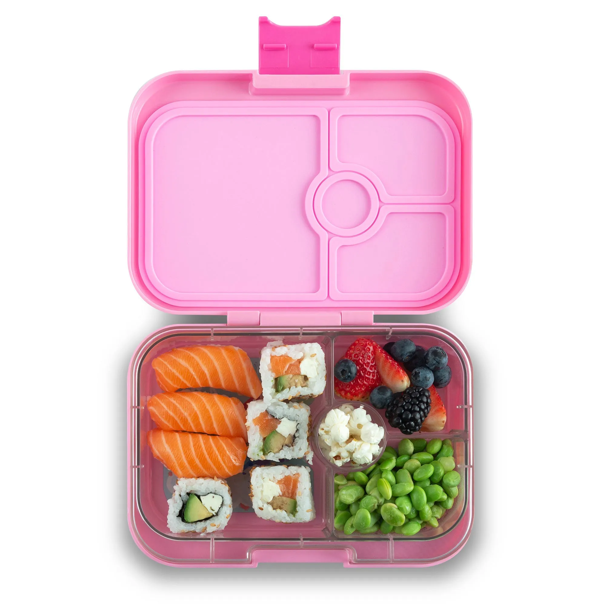 Yumbox Panino 4-Compartment Lunch Box - Power Pink Rainbow