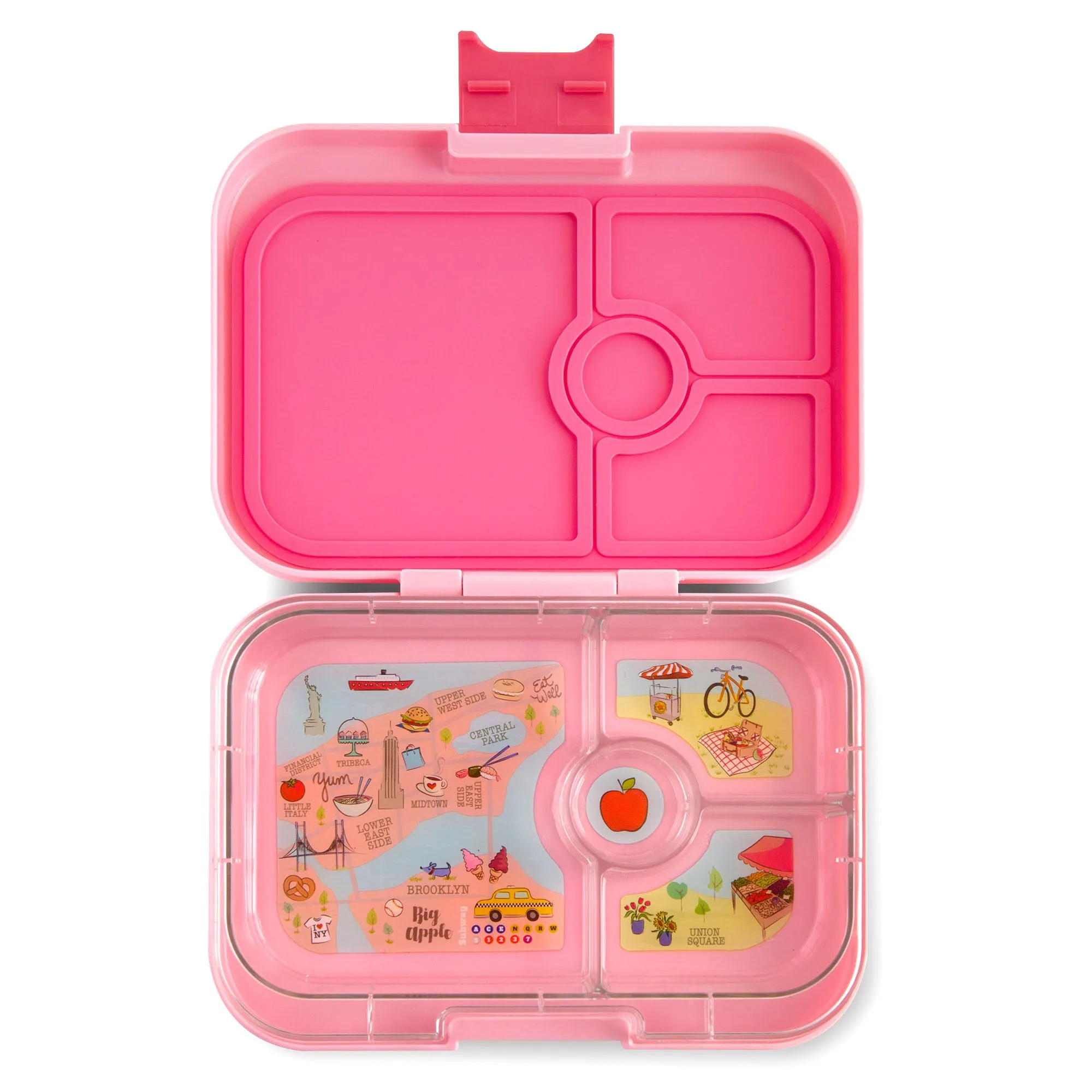 Yumbox Panino Gramercy Pink NYC 4 Compartment Lunch Box