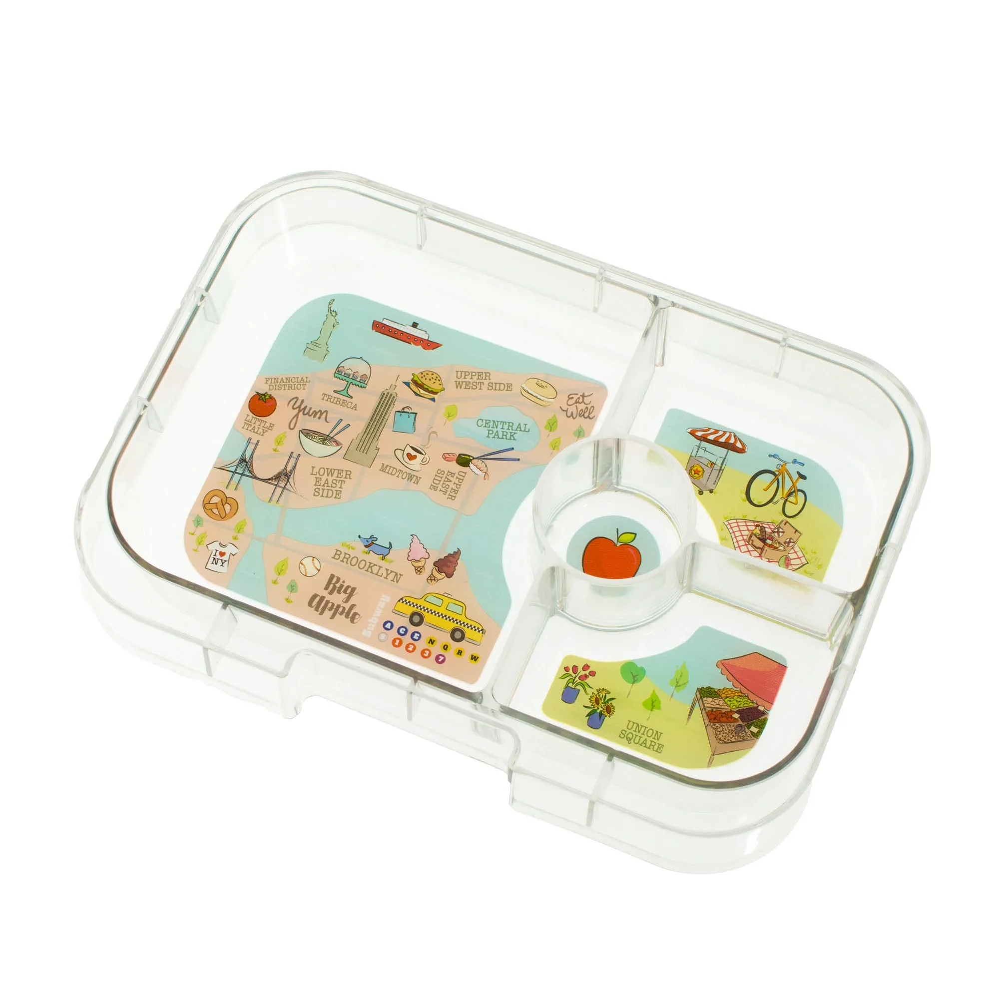 Yumbox Panino Gramercy Pink NYC 4 Compartment Lunch Box