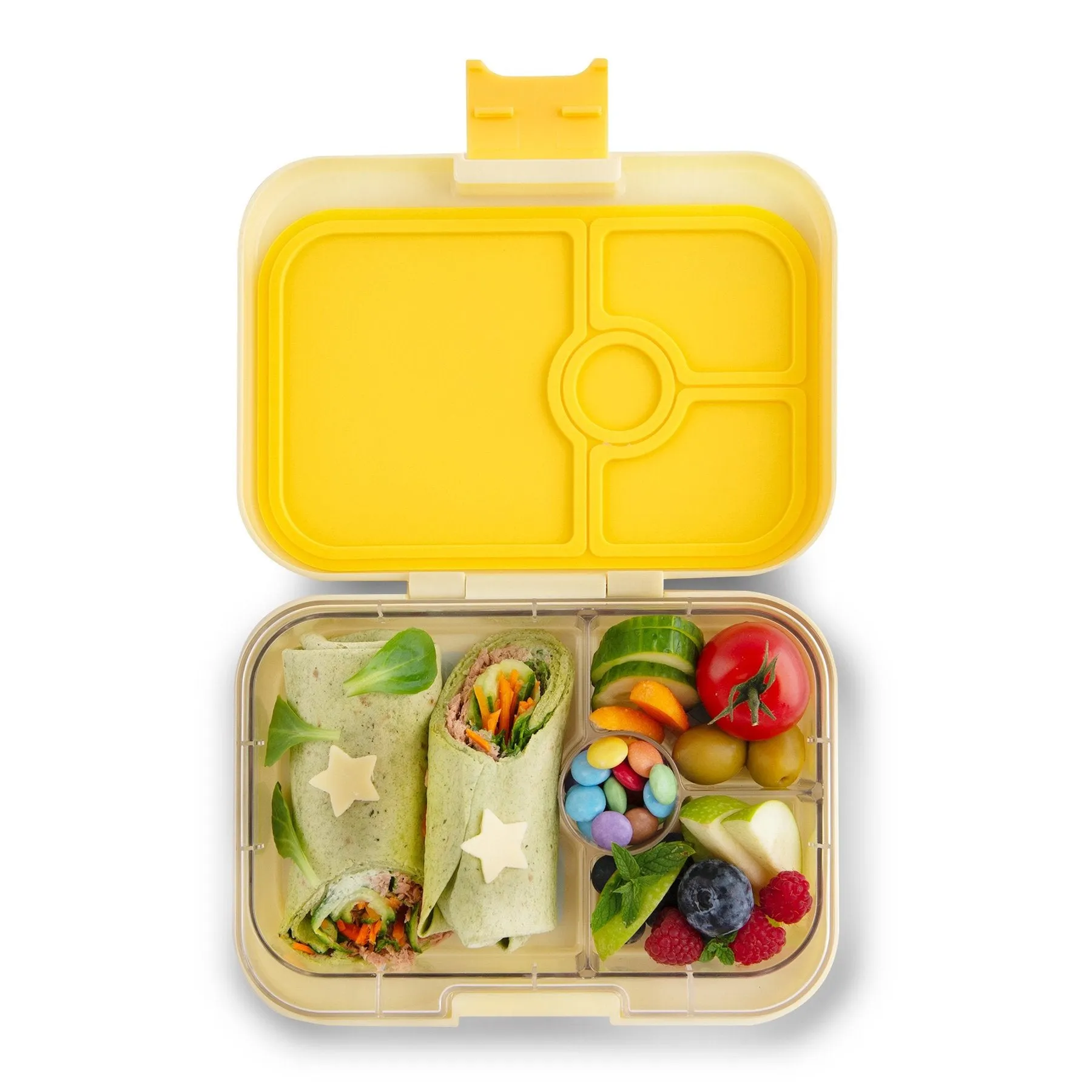 Yumbox Panino Sunburst Yellow 4 Compartment Lunch Box